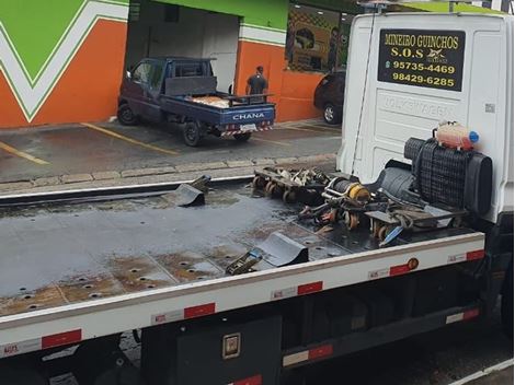 Remoção de Ônibus na Avenida Cidade Jardim